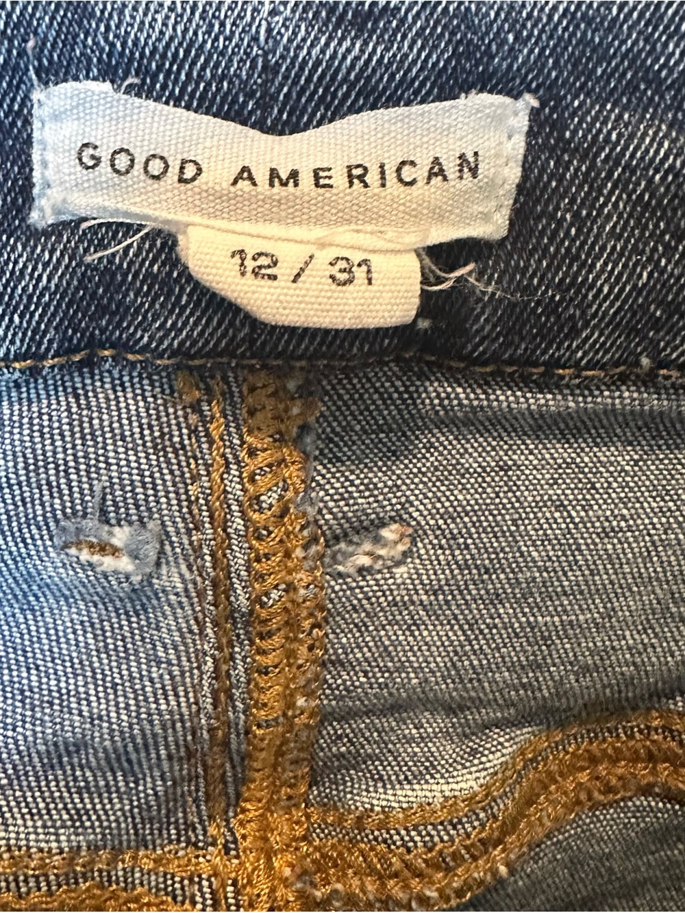 Good American Light Blue Denim Jeans - Picture 3 of 4